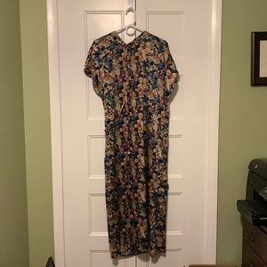 XL NWT Banana Republic Satin Maxi Dress
